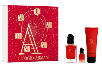 Armani Si Passione EDP 50ml + EDP 7ml + Balsam 75ml Zestaw dla kobiet