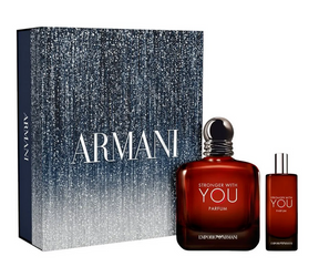 Emporio Armani Stronger With You Parfum 100ml + 15ml Zestaw męski