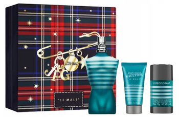 Jean Paul Gaultier Le Male EDT 125ml + Balsam 50ml + DeoStick 75ml Zestaw