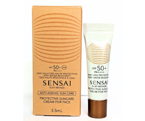 Sensai Silky Bronze Suncare Cream for Face SPF50+ 3,5ml Próbka