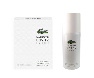 Lacoste L.12.12 Blanc woda toaletowa EDT 175 ml + Dezodorant 150ml