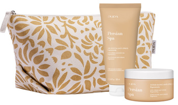Pupa Persian Spa Peeling 350g + Żel pod prysznic 300ml + Kosmetyczka