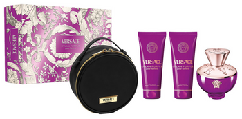 Versace Dylan Purple EDP 100ml + Żel 100ml + Balsam 100ml + Kosmetyczka