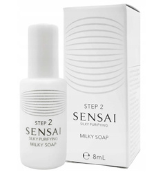Sensai Silky Purifying Milky Soap łagodne mydło do twarzy 8 ml Próbka