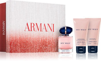 Giorgio Armani My Way EDP 50ml + Balsam 50ml + Żel 50ml Zestaw damski