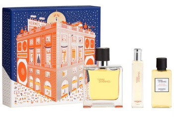 Hermes Terre d’Hermes Pure Parfum perfumy 75ml + 15ml + żel 40 ml