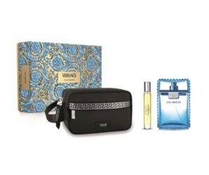 Versace Man Eau Fraiche EDT 100 ml + EDT 10 ml + kosmetyczka Zestaw