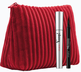 Pupa Vamp! tusz do rzęs 9 ml + Eyeliner 1 ml + Kosmetyczka Zestaw