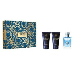 Versace Pour Homme EDT 50 ml + żel 50 ml+ balsam po goleniu 50 ml