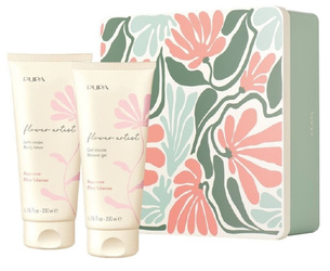 Pupa Flower Artist Flirty Tuberose żel 200 ml + balsam 200 ml Zestaw