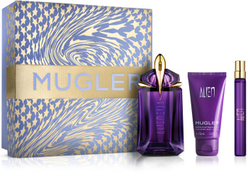 Thierry Mugler Alien EDP 60ml + EDP 10ml + Balsam 50ml Zestaw damski