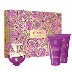 Versace Dylan Purple EDP 50ml + żel 50ml + balsam 50 ml Zestaw