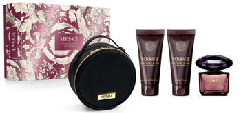 Versace Crystal Noir EDP woda perfumowana 90ml Balsam 100ml  Żel 100ml