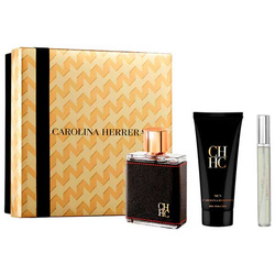 Carolina Herrera CH Men woda toaletowa EDT 100ml + EDT 10ml + Balsam 100ml