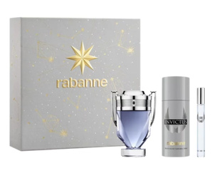Paco Rabanne Invictus EDT 100ml + EDT 10ml + dezodorant 150ml Zestaw