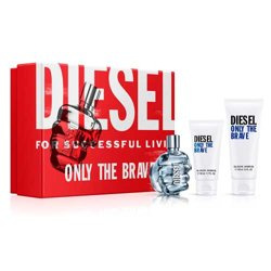 Diesel Only The Brave EDT 75 ml + Żel 100ml + Żel 50ml Zestaw