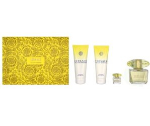 Versace Yellow Diamond Zestaw Woda toaletowa Żel Balsam / Powystawowy